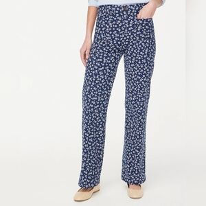 J. Crew Factory Lizzie high-rise patch-pocket wide-leg pant